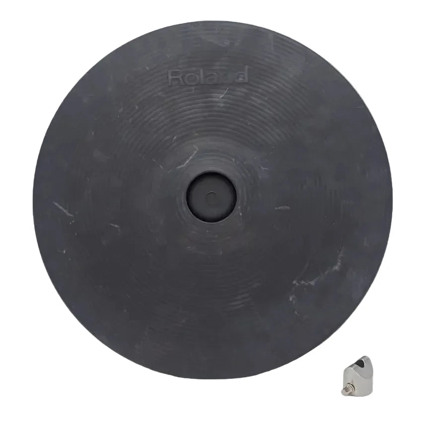 Used Roland CY-12C 2-Zone Crash Cymbal Pad - Very Good - Drum Center Of Portsmouth