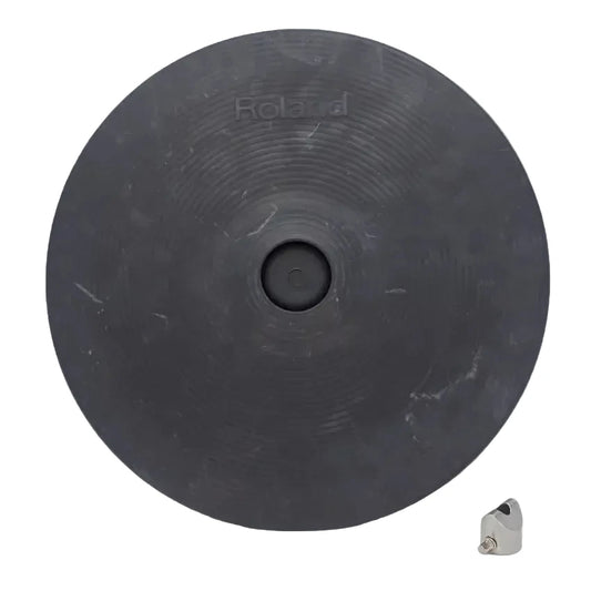 Used Roland CY-12C 2-Zone Crash Cymbal Pad - Very Good - Drum Center Of Portsmouth