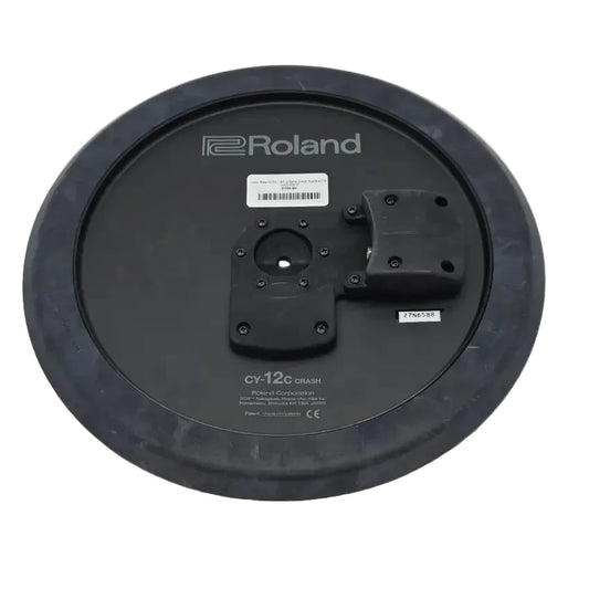 Used Roland CY-12C 2-Zone Crash Cymbal Pad - Very Good - Drum Center Of Portsmouth