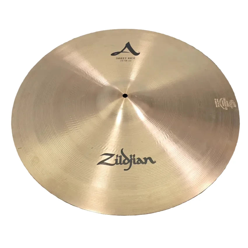 Used Zildjian A Sweet Ride Cymbal 23" - Very Good - Drum Center Of Portsmouth
