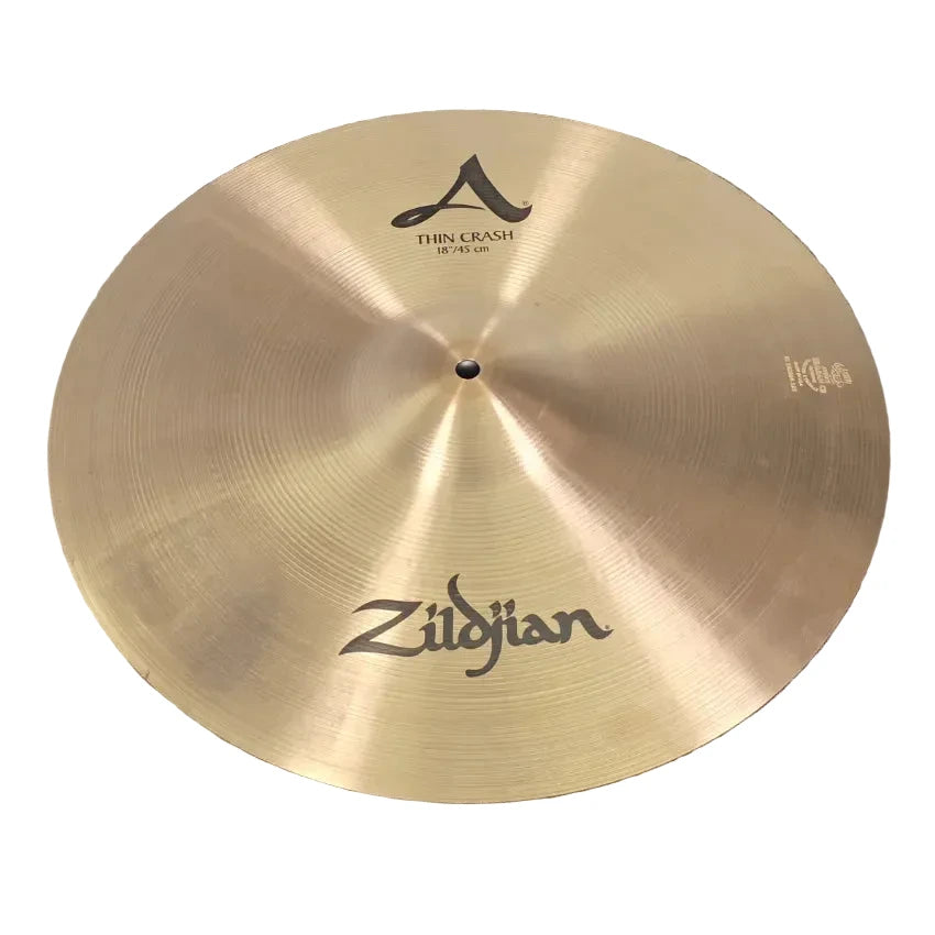 Used Zildjian A Thin Crash Cymbal 18" - Very Good - Drum Center Of Portsmouth