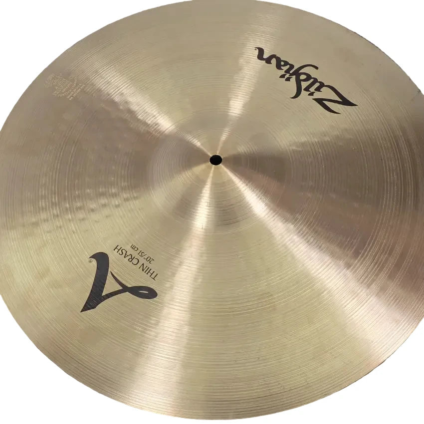 Used Zildjian A Thin Crash Cymbal 20" - Very Good - Drum Center Of Portsmouth