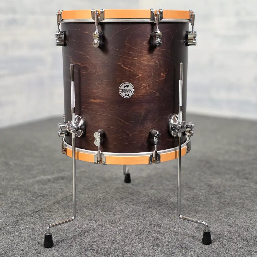 Used PDP Concept Classic 4pc Drum Set Walnut w/Natural Hoops - Good - Drum Center Of Portsmouth