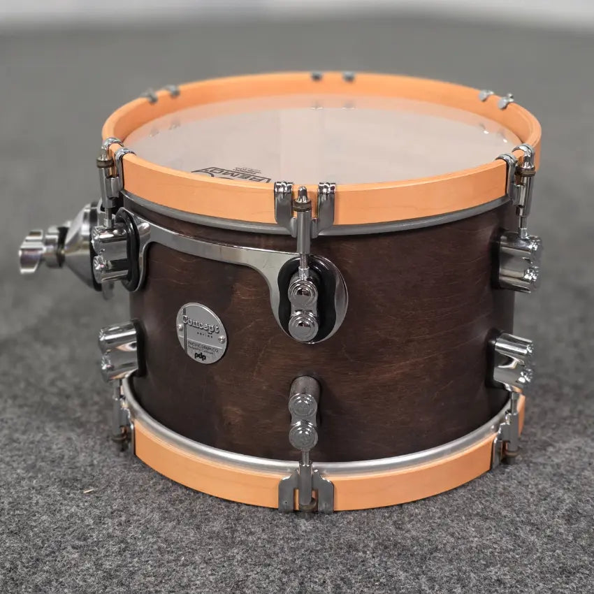 Used PDP Concept Classic 4pc Drum Set Walnut w/Natural Hoops - Good - Drum Center Of Portsmouth