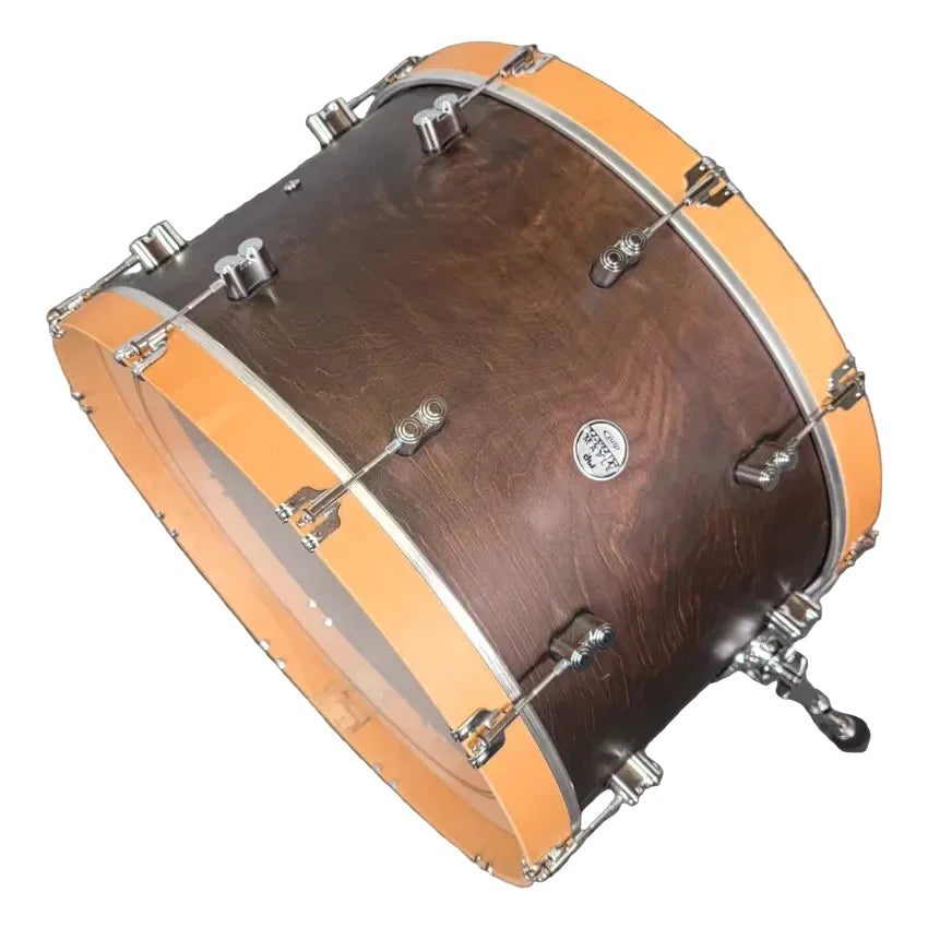 Used PDP Concept Classic Bass Drum 24x14 Walnut w/ Natural Hoops - Good - Drum Center Of Portsmouth