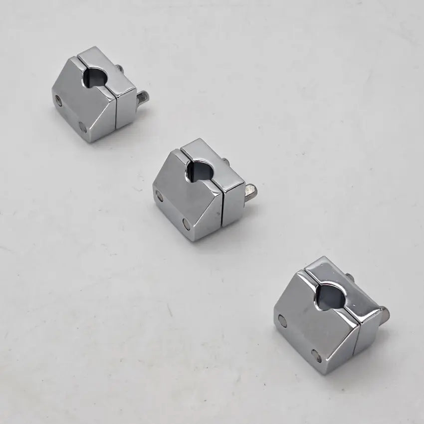 Used DW DWSMTM12CR Memory Lock For TB12, Chrome, Set of 3 - Good - Drum Center Of Portsmouth