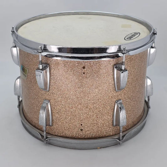Used Vintage Ludwig Tom 13x9 Champagne Sparkle - Good - Drum Center Of Portsmouth