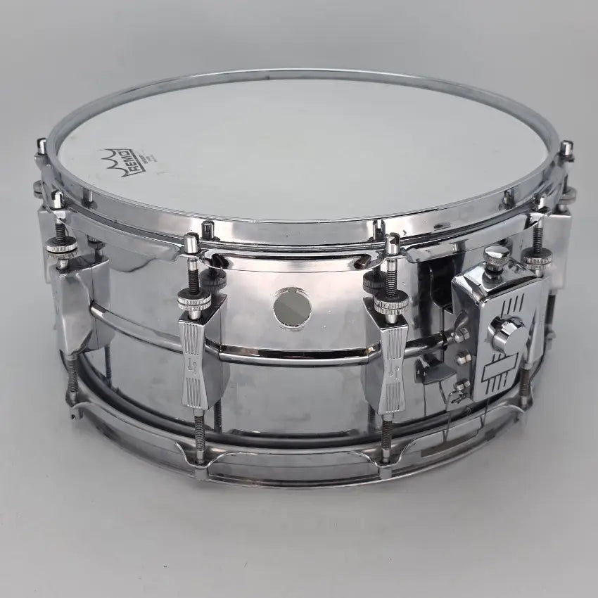 Used Vintage Sonor Ferro-Managanese Steel Shell Snare Drum 14x6.5 - Good - Drum Center Of Portsmouth