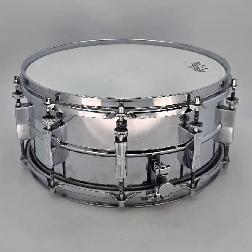Used Vintage Sonor Ferro-Managanese Steel Shell Snare Drum 14x6.5 - Good - Drum Center Of Portsmouth