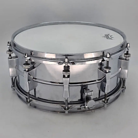 Used Vintage Sonor Ferro-Managanese Steel Shell Snare Drum 14x6.5 - Good - Drum Center Of Portsmouth