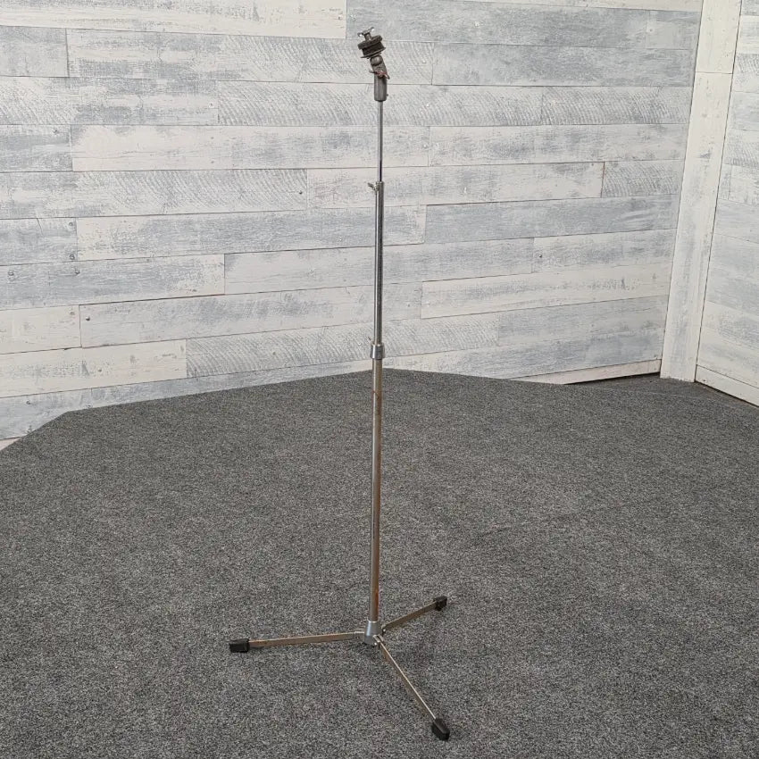 Used Vintage Premier Olympic Flat Based Straight Cymbal Stand - Fair - Drum Center Of Portsmouth