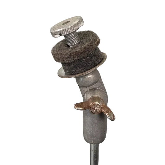 Used Vintage Premier Olympic Flat Based Straight Cymbal Stand - Fair - Drum Center Of Portsmouth