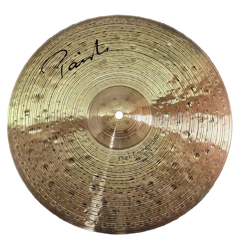 Used Paiste Signature Dark Energy Hi Hat Cymbals 14" Mk I - Excellent - Drum Center Of Portsmouth