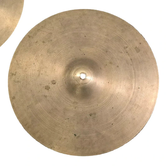Used Vintage Zildjian Hi Hat Cymbals 14 - Fair - Drum Center Of Portsmouth