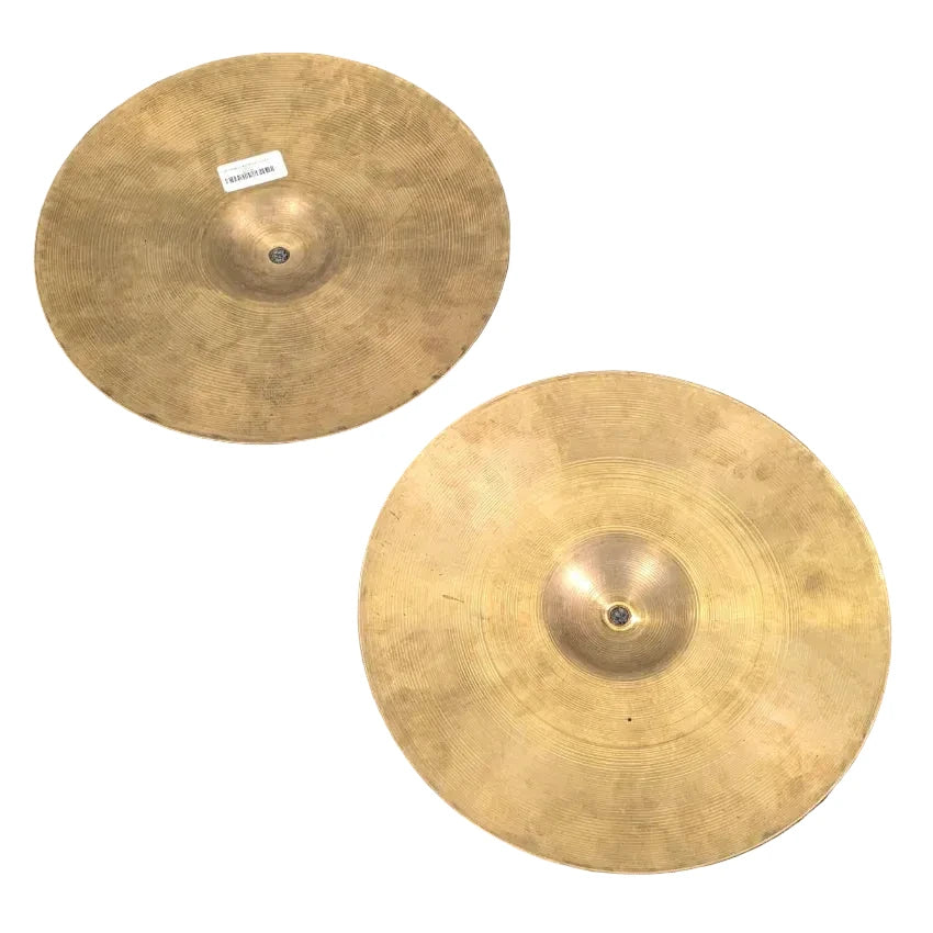 Used Vintage Zildjian Hi Hat Cymbals 14 - Fair - Drum Center Of Portsmouth