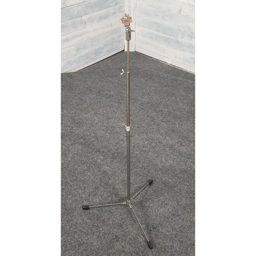 Used Vintage Premier Olympic Flat Based Straight Cymbal Stand - Fair - Drum Center Of Portsmouth