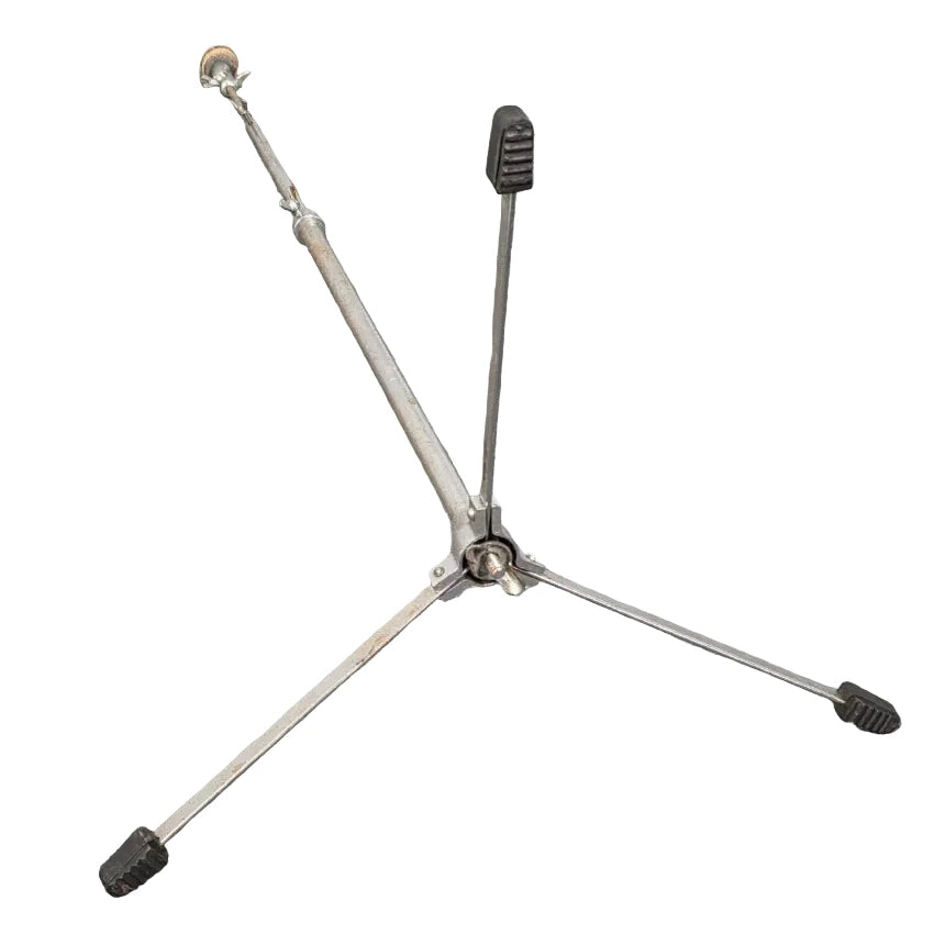 Used Vintage Premier Olympic Flat Based Straight Cymbal Stand - Fair - Drum Center Of Portsmouth