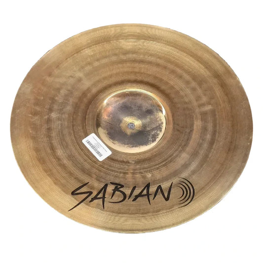 Used Sabian AAX Brilliant Thin Crash Cymbal 16 - Very Good - Drum Center Of Portsmouth