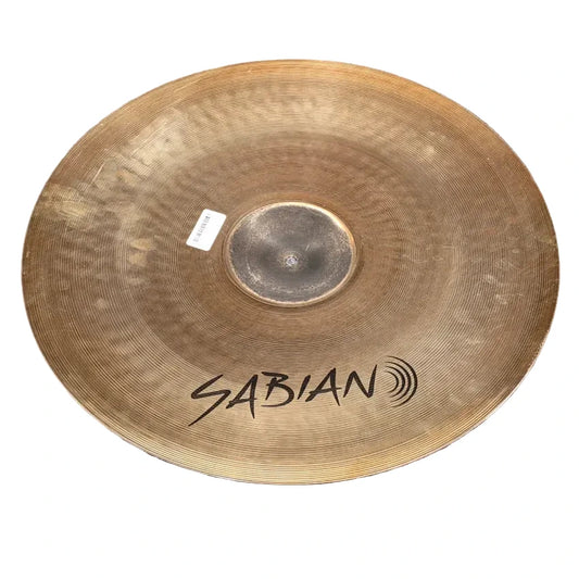 Used Sabian AAX Brilliant Medium Ride Cymbal 21 - Very Good - Drum Center Of Portsmouth