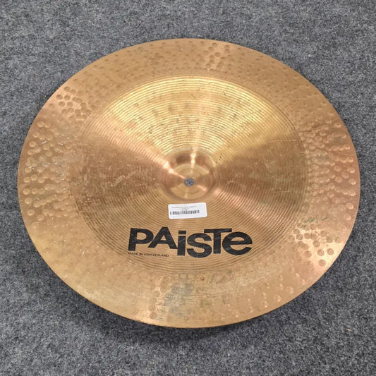 Used Paiste 502 China Cymbal 18 - Good - Drum Center Of Portsmouth