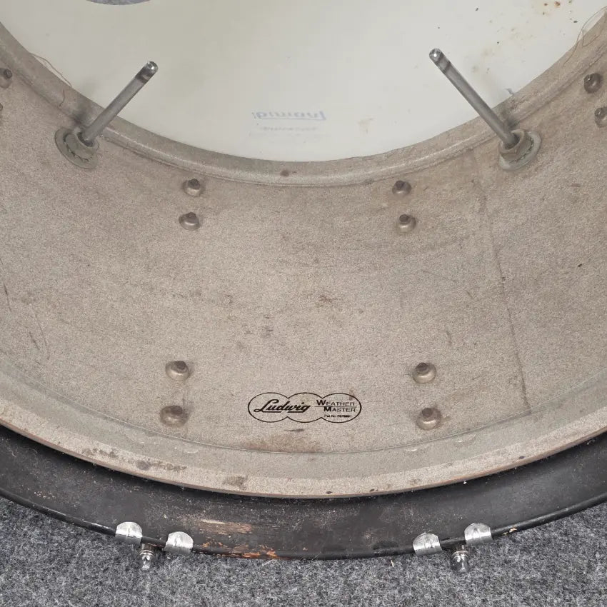 Used Vintage Ludwig Standard 4pc Drum Kit Strata Finish - Good - Drum Center Of Portsmouth