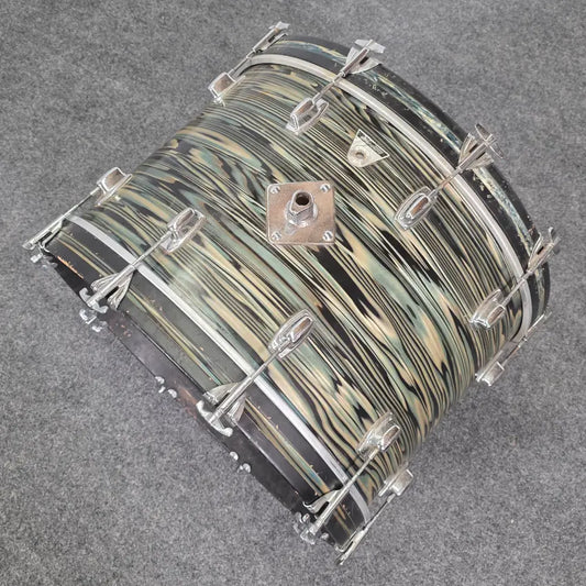 Used Vintage Ludwig Standard 4pc Drum Kit Strata Finish - Good - Drum Center Of Portsmouth