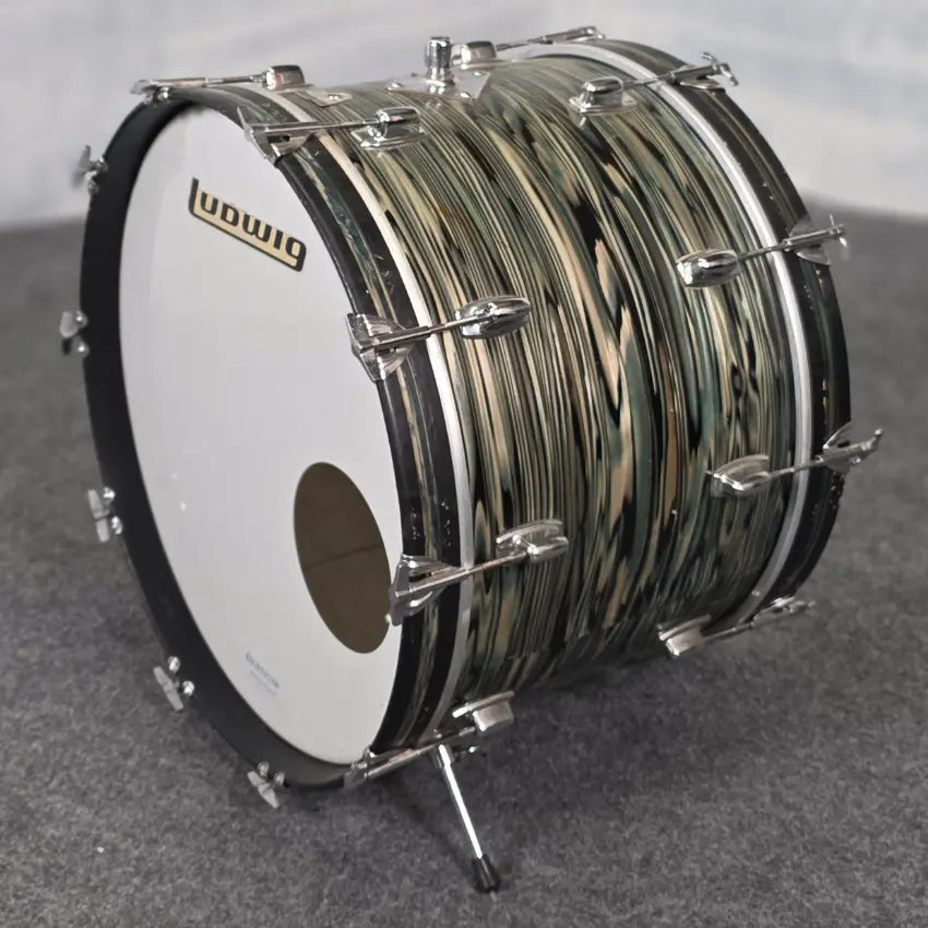 Used Vintage Ludwig Standard 4pc Drum Kit Strata Finish - Good - Drum Center Of Portsmouth