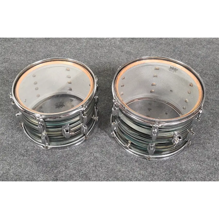 Used Vintage Ludwig Standard 4pc Drum Kit Strata Finish - Good - Drum Center Of Portsmouth