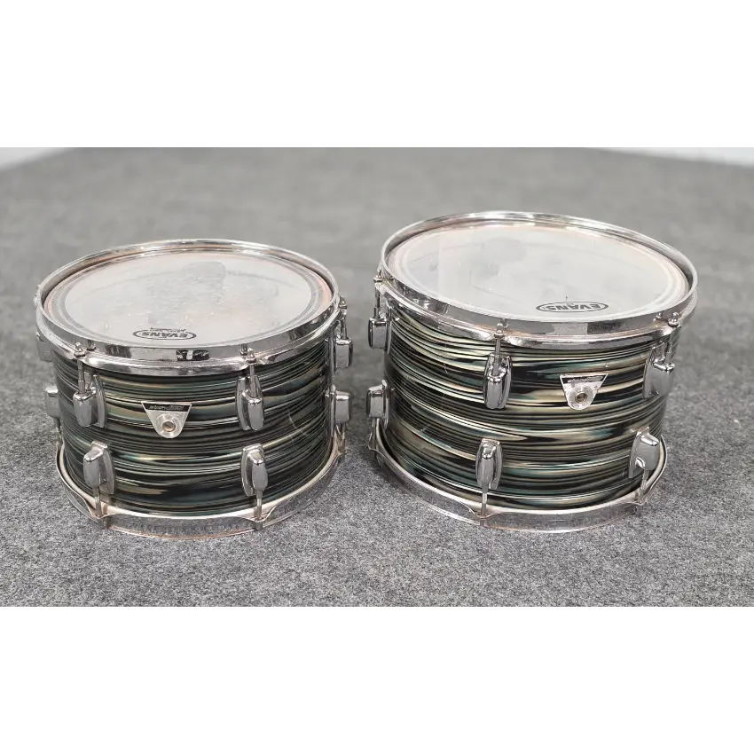 Used Vintage Ludwig Standard 4pc Drum Kit Strata Finish - Good - Drum Center Of Portsmouth