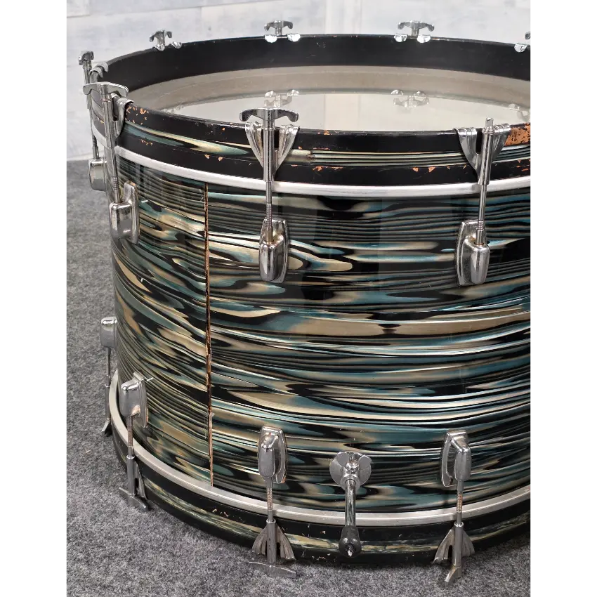 Used Vintage Ludwig Standard 4pc Drum Kit Strata Finish - Good - Drum Center Of Portsmouth