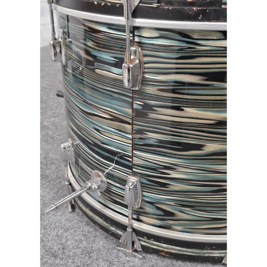 Used Vintage Ludwig Standard 4pc Drum Kit Strata Finish - Good - Drum Center Of Portsmouth