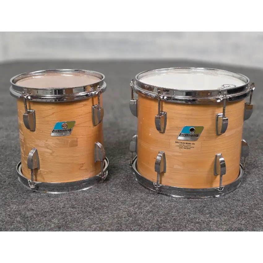 Used Vintage Ludwig 7pc Drum Set Thermogloss - Fair - Drum Center Of Portsmouth