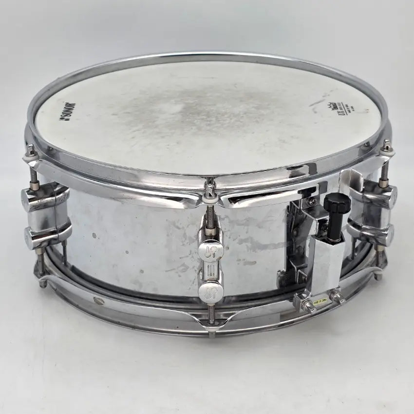 Used Sonor Martini Steel Snare Drum 12x5 - Fair - Drum Center Of Portsmouth