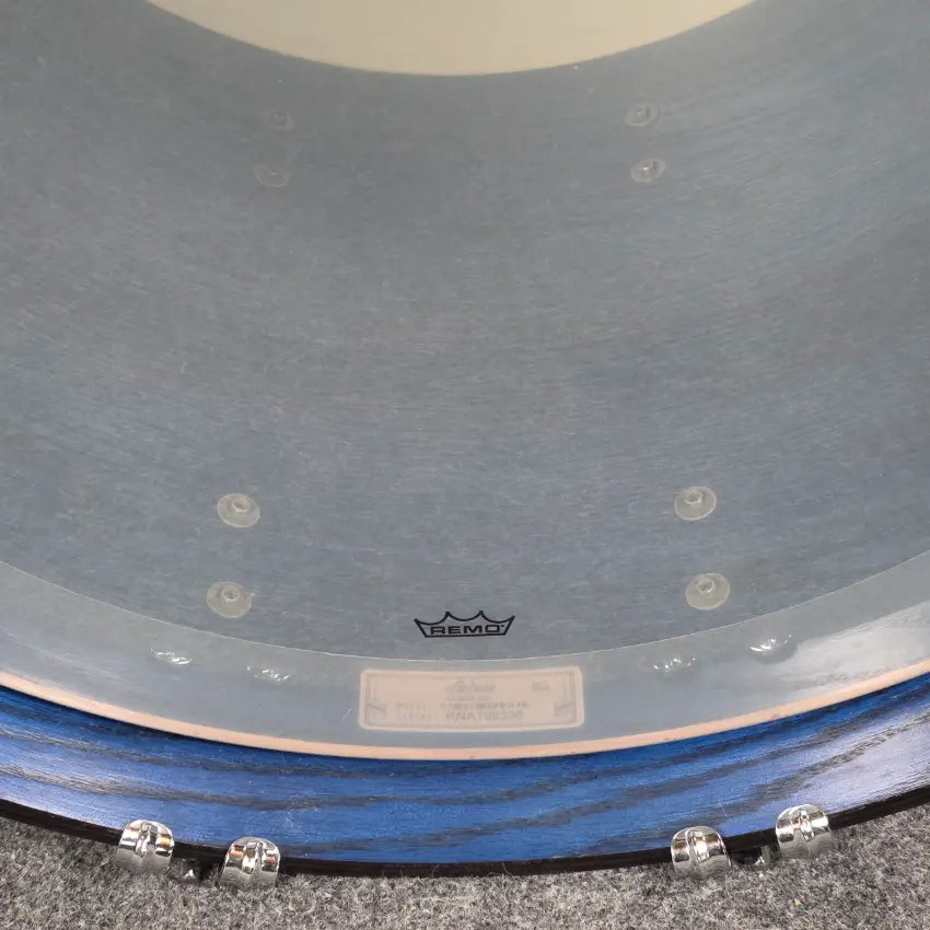 Used Ludwig Classic Oak 4pc Drum Set Blue Burst - Very Good - Drum Center Of Portsmouth