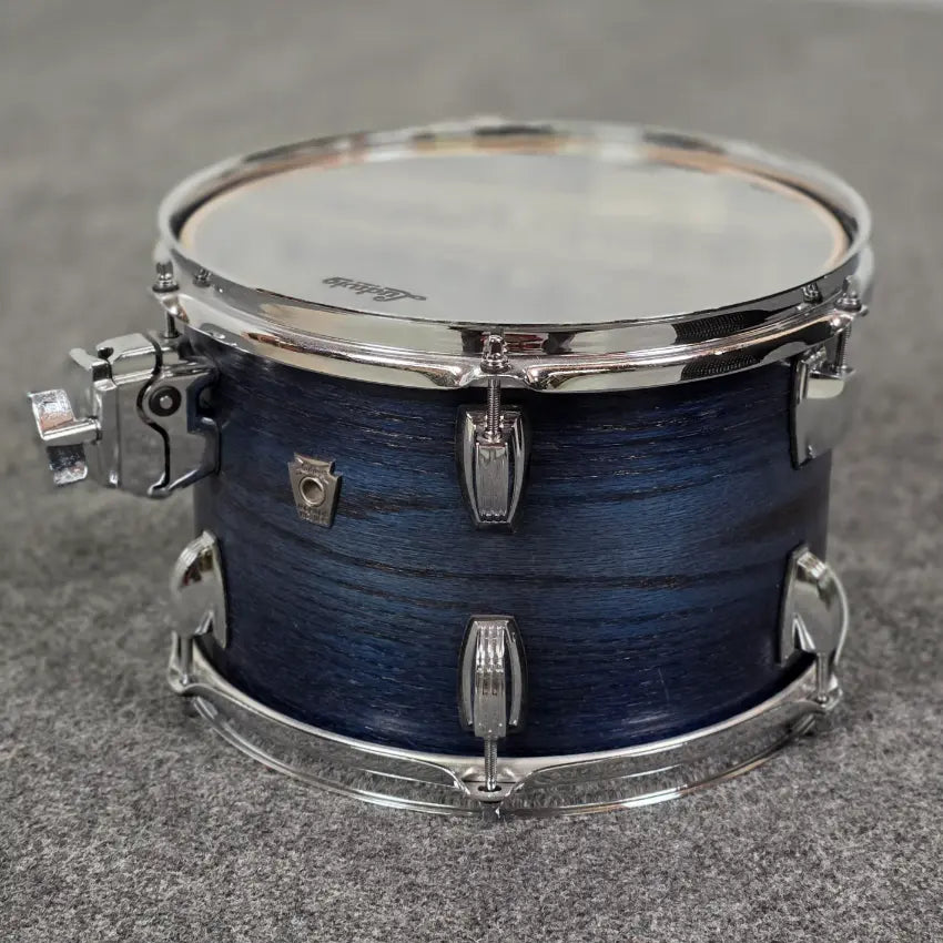 Used Ludwig Classic Oak 4pc Drum Set Blue Burst - Very Good - Drum Center Of Portsmouth