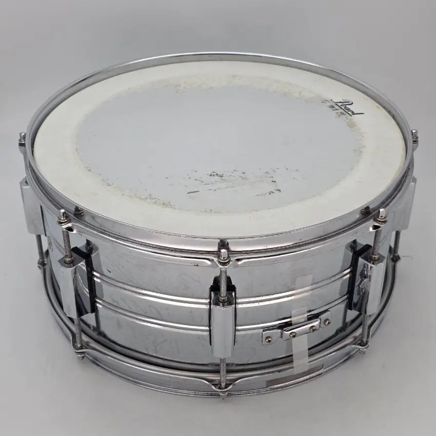 Used Pearl Export Steel Shell Snare Drum 14x6.5 - Good - Drum Center Of Portsmouth