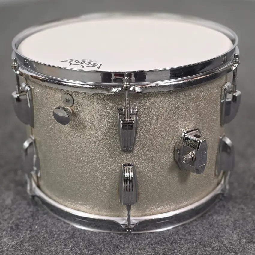 Used Vintage Ludwig 2pc Drum Set Silver Sparkle - Good - Drum Center Of Portsmouth
