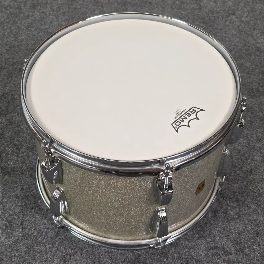 Used Vintage Ludwig 2pc Drum Set Silver Sparkle - Good - Drum Center Of Portsmouth