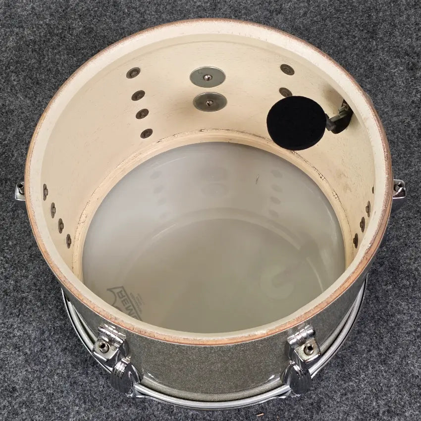 Used Vintage Ludwig 2pc Drum Set Silver Sparkle - Good - Drum Center Of Portsmouth