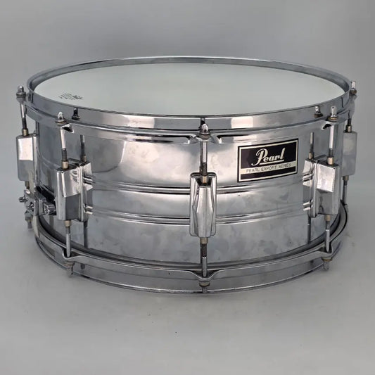 Used Pearl Export Steel Shell Snare Drum 14x6.5 - Good - Drum Center Of Portsmouth