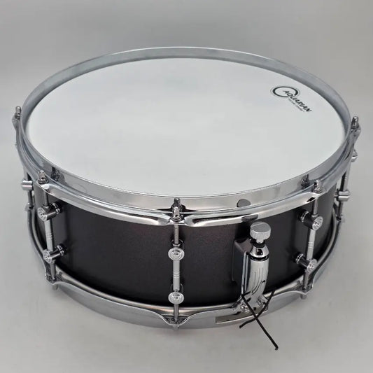 Used Gretsch Brooklyn Standard Snare Drum 14x5.5 Satin Black Metallic - Excellent - Drum Center Of Portsmouth