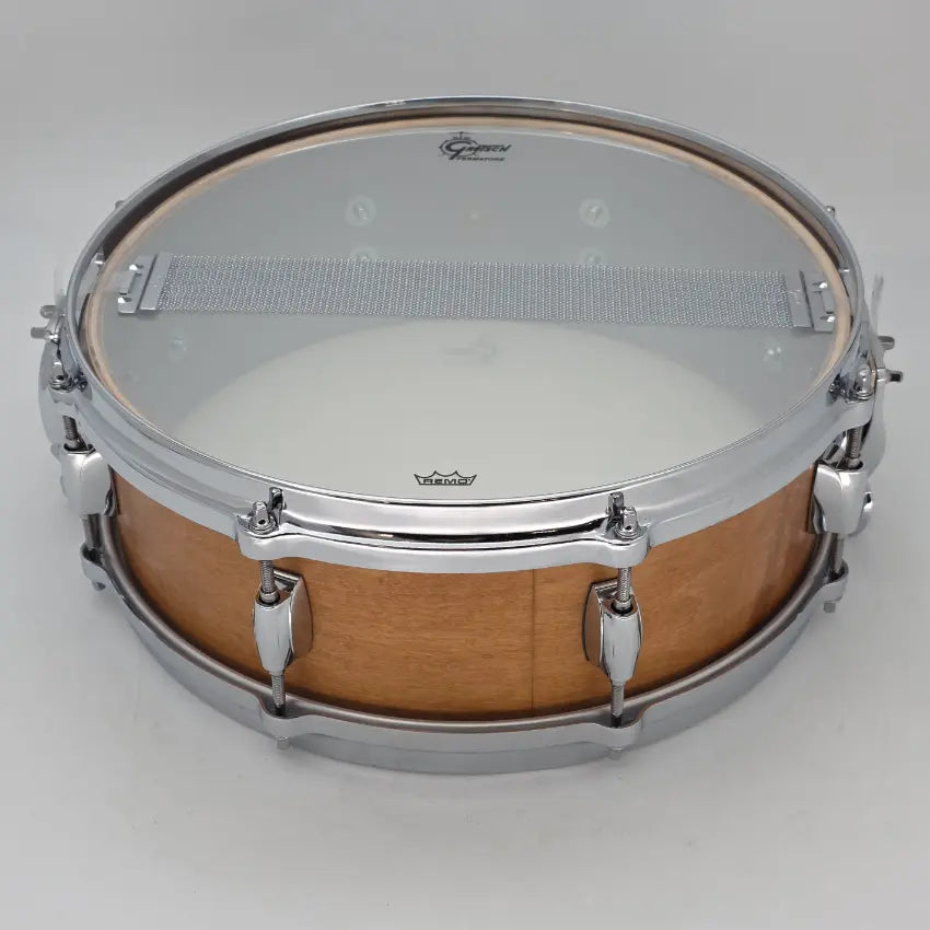 Used Gretsch USA Custom Snare Drum 14x5 Satin Antique Maple - Excellent - Drum Center Of Portsmouth