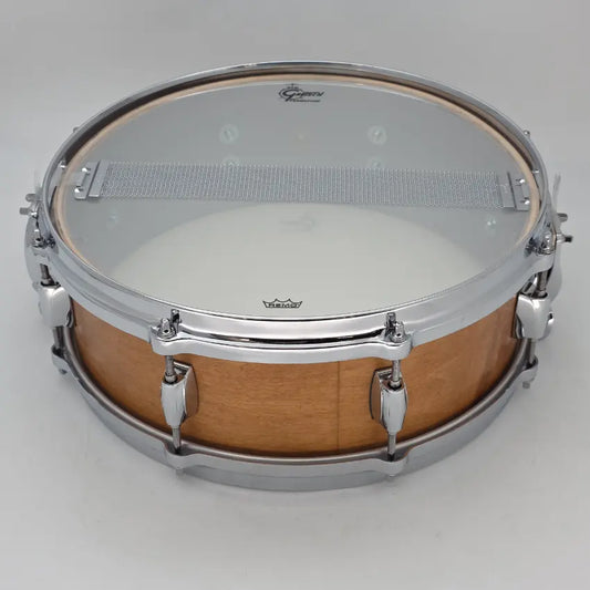 Used Gretsch USA Custom Snare Drum 14x5 Satin Antique Maple - Excellent - Drum Center Of Portsmouth