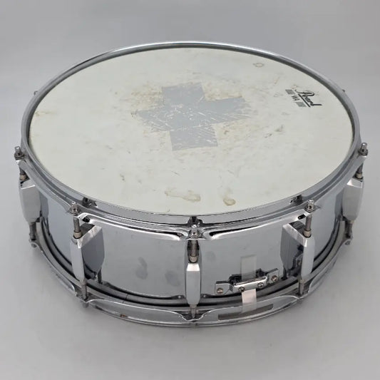 Used Pearl Steel Shell 14x5.5 Snare Drum - Good - Drum Center Of Portsmouth