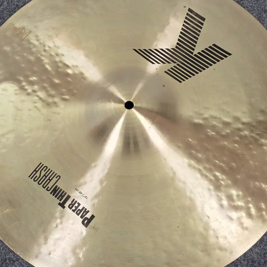 Used Zildjian K Paper Thin Crash Cymbal 19 - Good - Drum Center Of Portsmouth
