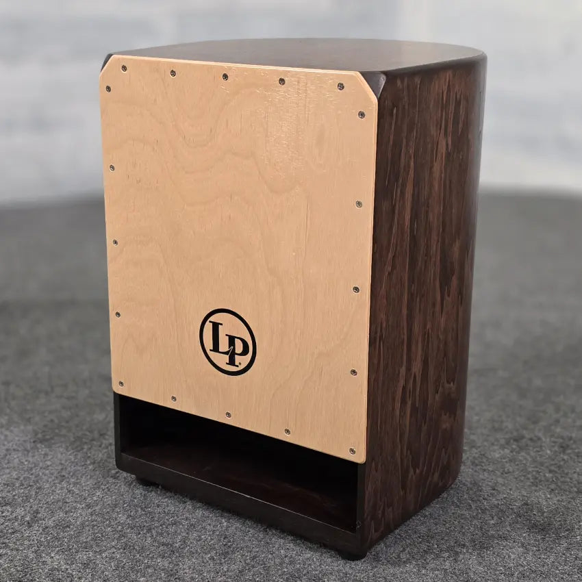 Used Latin Percussion LP1462 Roundback Sub-Bass Cajon w/Birch Soundboard - Good - Drum Center Of Portsmouth