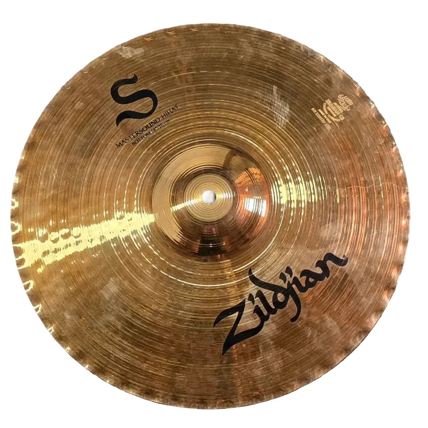 Used Zildjian S Mastersound Hi Hat Cymbals 14" - Very Good - Drum Center Of Portsmouth
