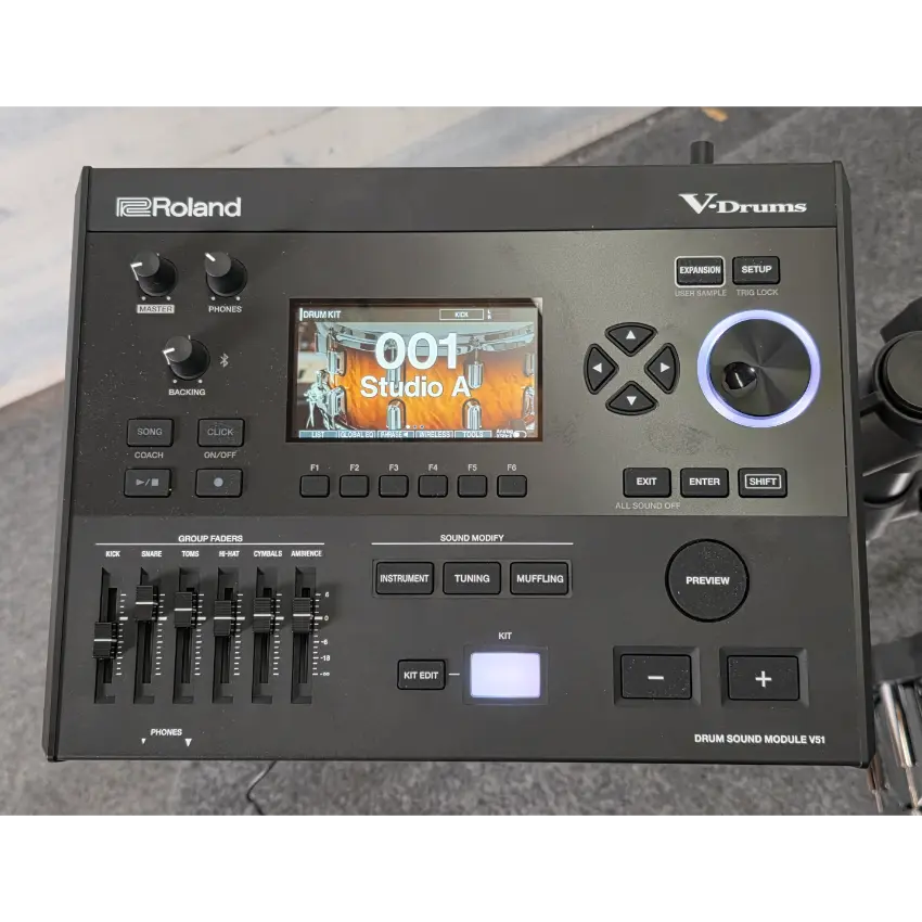 Used Roland TD516 V-Drums Electronic Drum Set - Very Good - Drum Center Of Portsmouth