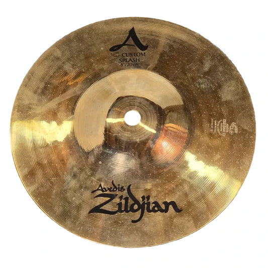 Used Zildjian A Custom Splash Cymbal 8 - Good - Drum Center Of Portsmouth