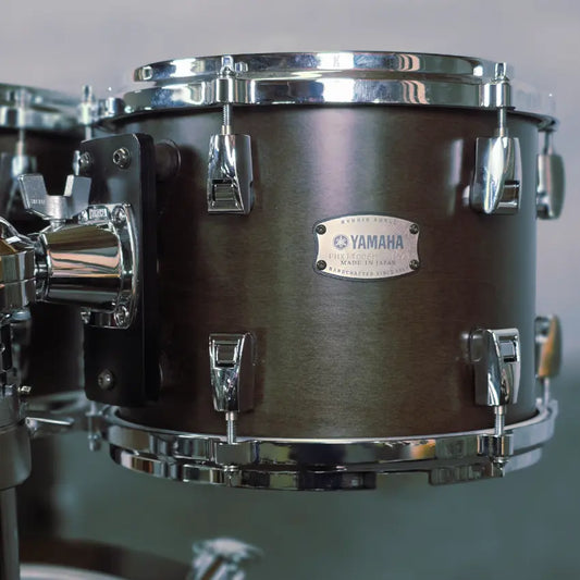 Used Yamaha PHX 5pc Drum Set Charcoal 22/10/12/14/16 Matte Black - Very Good - Drum Center Of Portsmouth